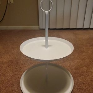 White Tiered Tray